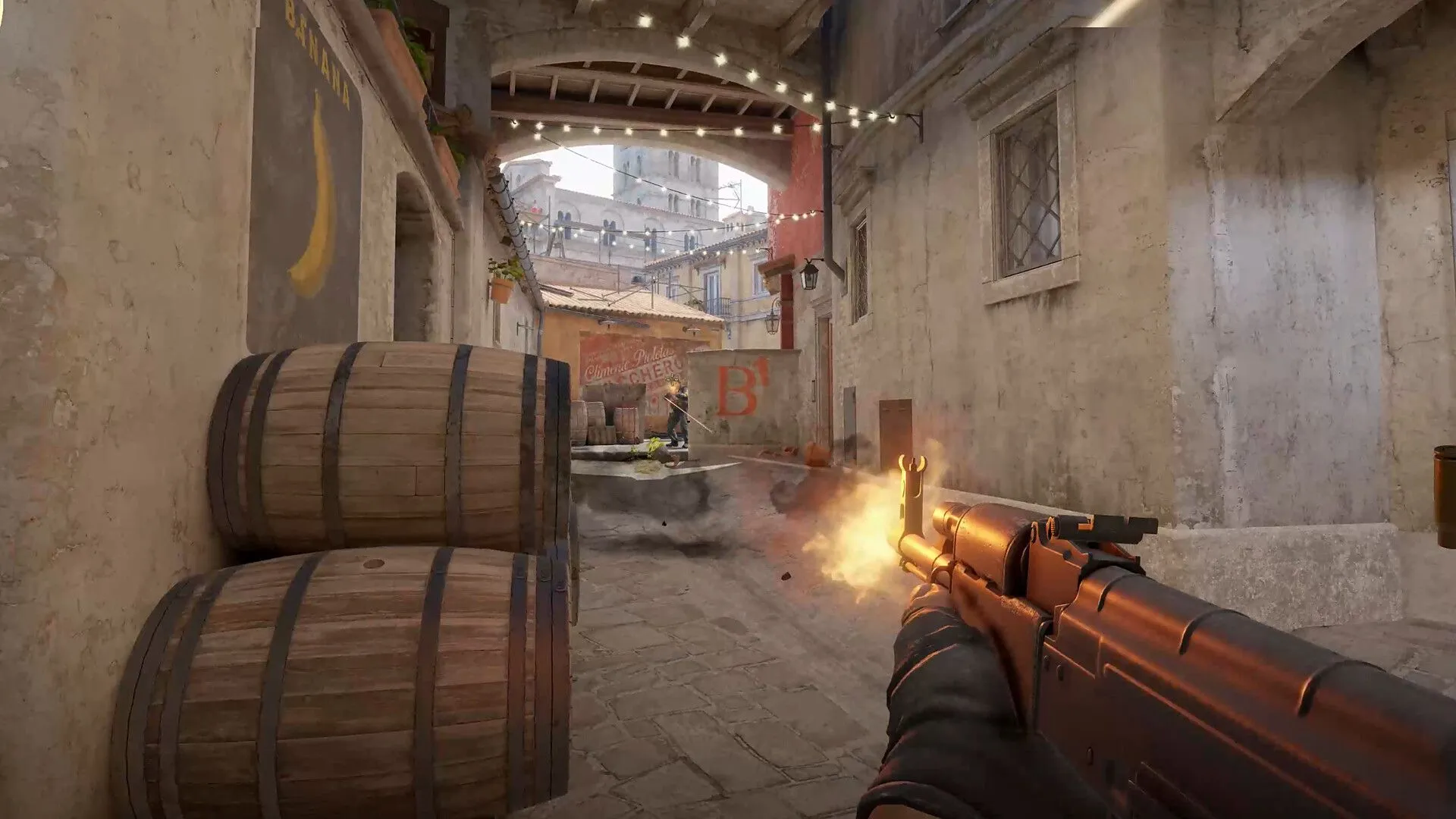 Người chơi giao tranh trong tựa game bắn súng cạnh tranh Counter-Strike 2