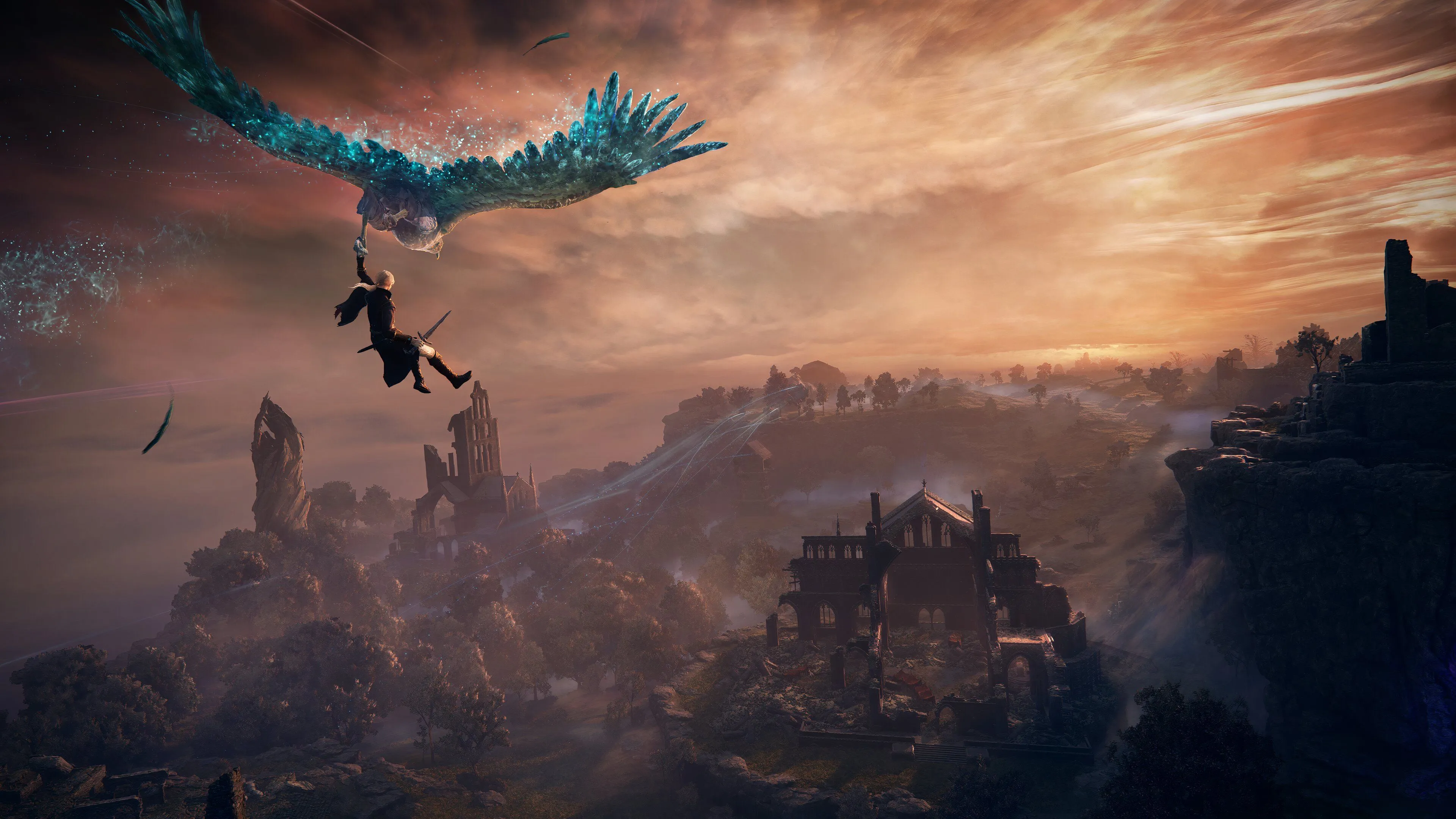 Người chơi tham gia trận đấu trong Elden Ring: Nightreign, phiên bản spin-off battle royale.