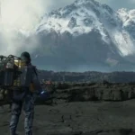 Người vận chuyển Sam Porter Bridges với trang phục đặc trưng trong game Death Stranding.