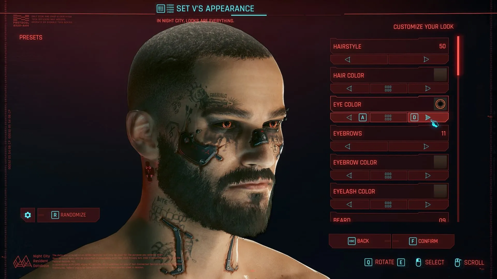 Nhân vật V trong Cyberpunk 2077 trải nghiệm nâng cấp cyberware, một yếu tố quan trọng trong game