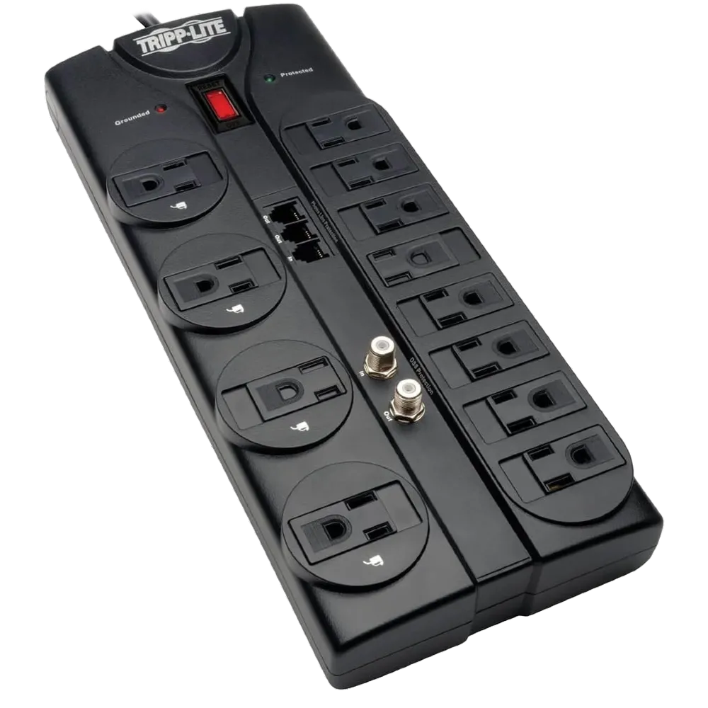 Ổ cắm chống sét Tripp Lite TLP1208 SAT