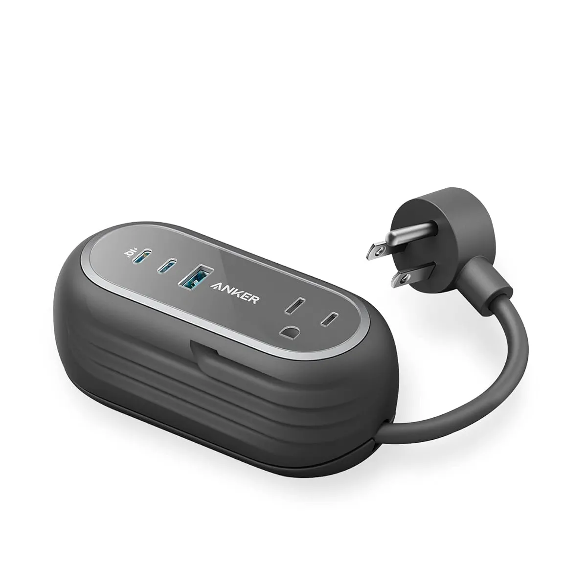 Ổ cắm điện di động Anker GaNPrime 65W với nhiều cổng sạc, tối ưu cho nhu cầu sạc nhanh thiết bị công nghệ.