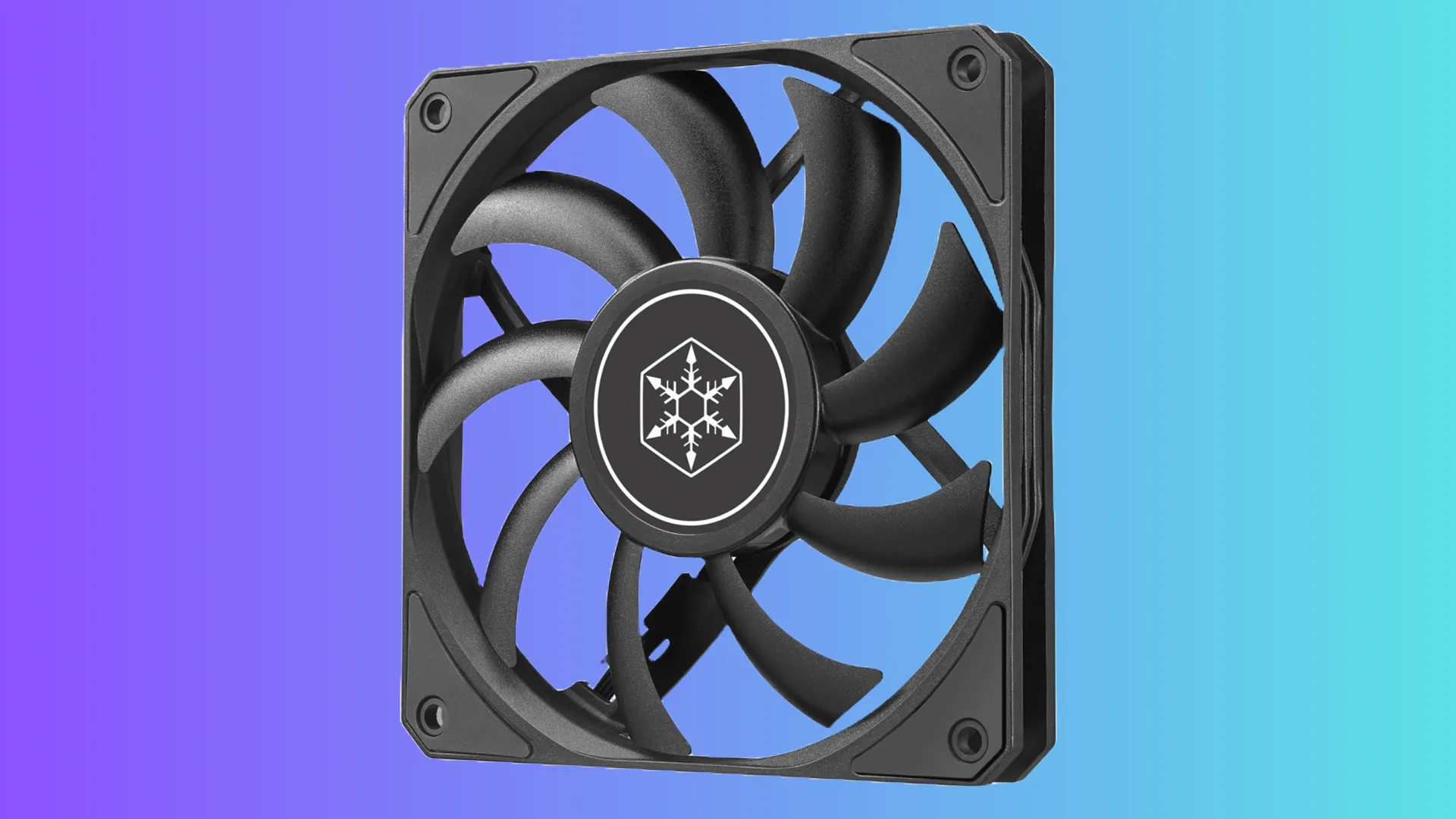Quạt SilverStone Technology Air Slimmer 120 với thiết kế mỏng ấn tượng, tối ưu cho các vỏ case chật hẹp.