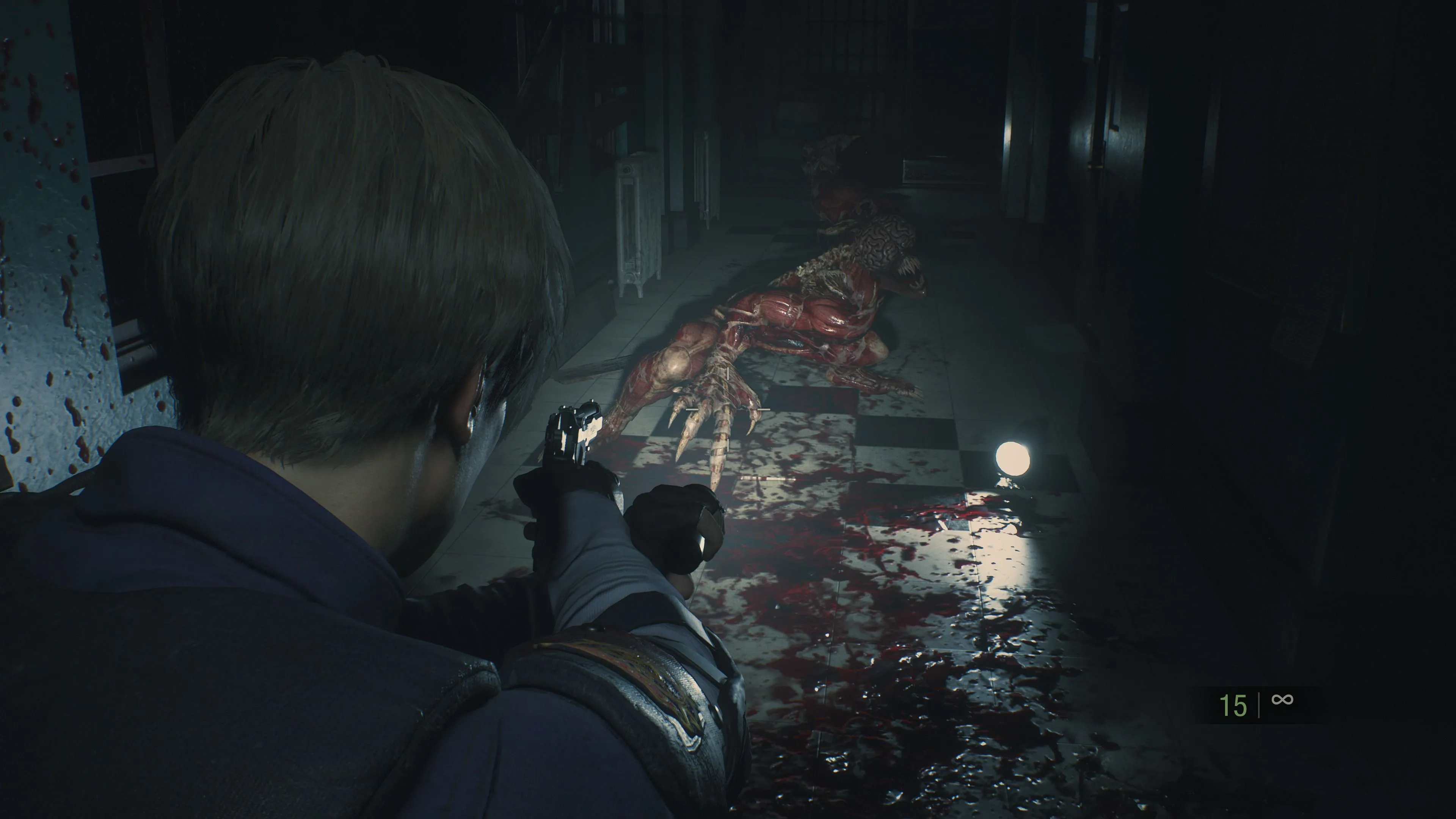 Sinh vật Licker đáng sợ trong bản remake Resident Evil 2