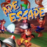 Spike và chú khỉ Specter trong game Ape Escape