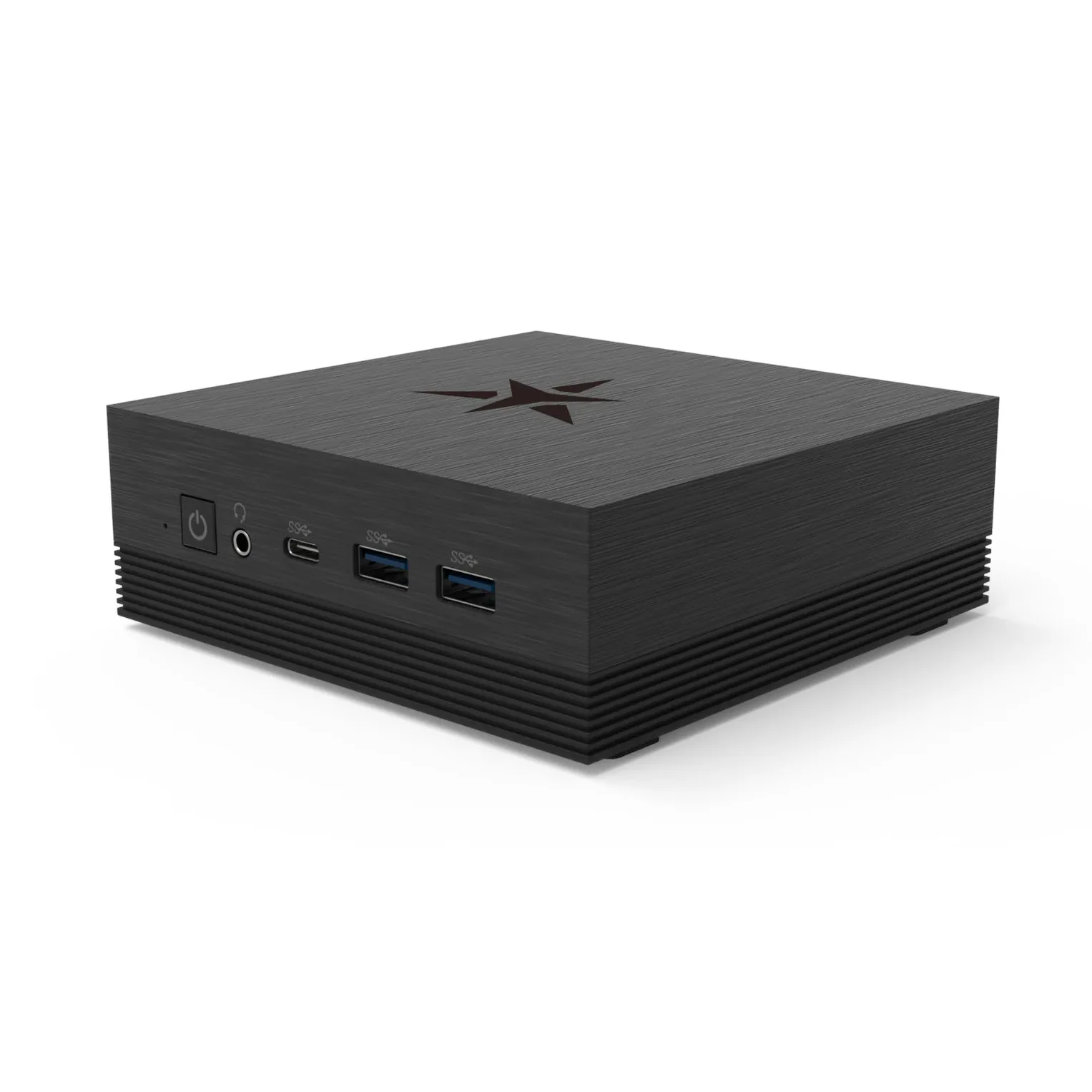 Star Labs Byte Mk III hiển thị các cổng kết nối phía sau.