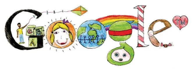 Tác phẩm đoạt giải cuộc thi Doodle 4 Google năm 2005