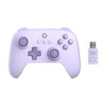 Tay cầm chơi game không dây 8Bitdo Ultimate 2C màu xanh lá, hiển thị các nút điều khiển và joystick Hall Effect