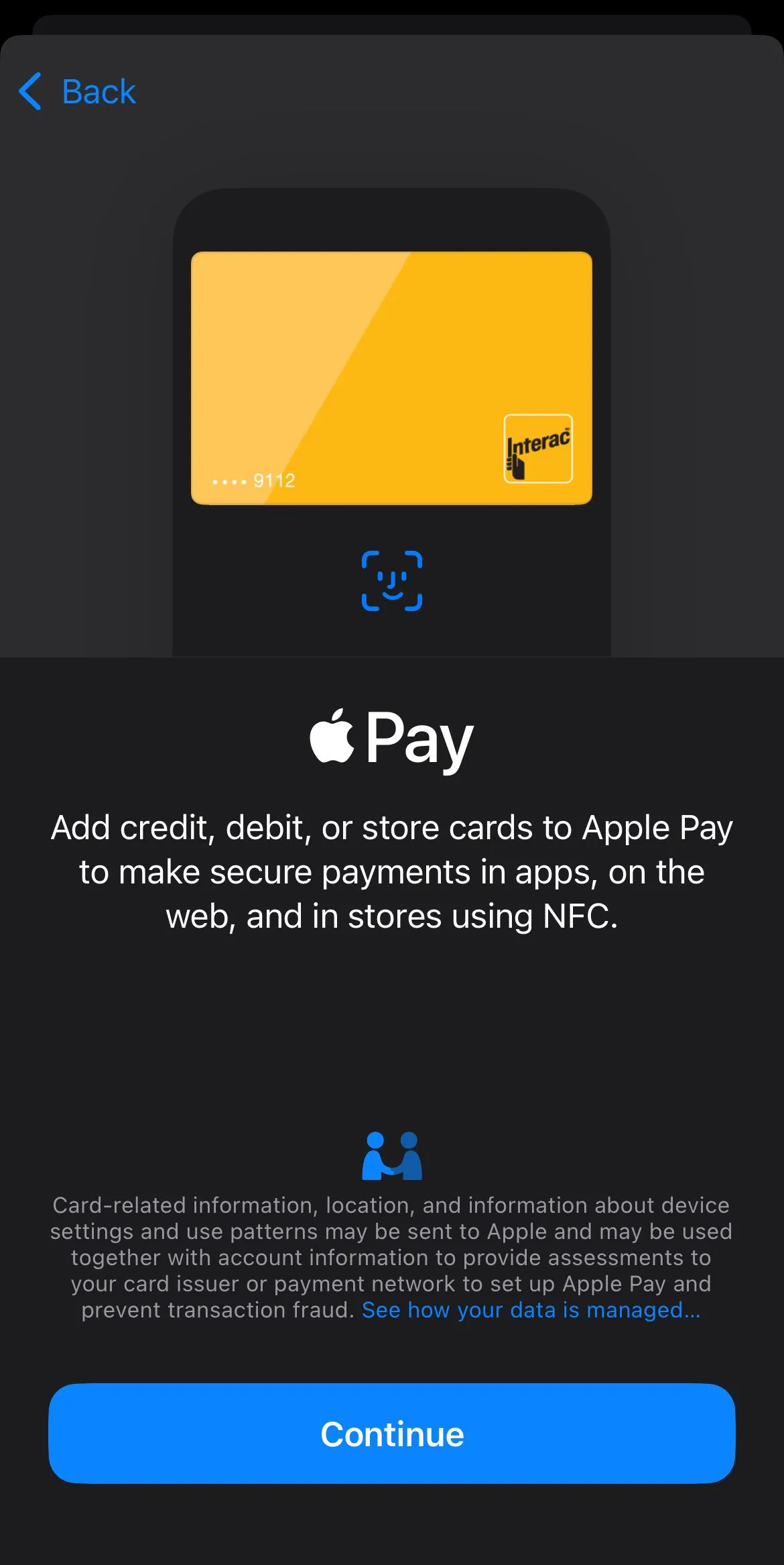 Thêm thẻ tín dụng hoặc thẻ ghi nợ vào ví Apple Wallet trên iPhone