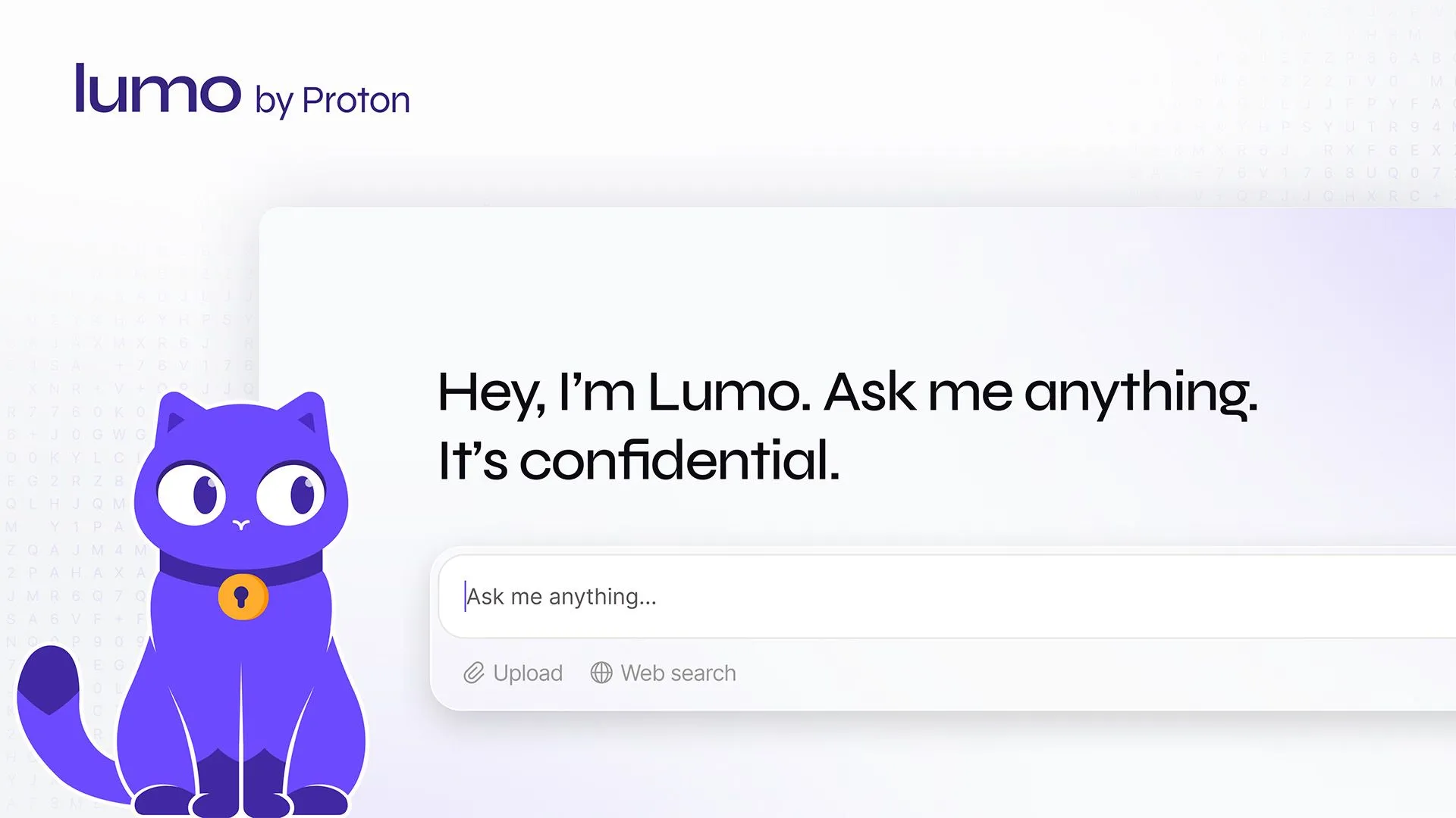 Thiết kế logo Proton Assistant Lumo với hình ảnh một chiếc hộp màu tím
