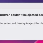 Thông báo lỗi "Ổ đĩa không thể ngắt kết nối" trên macOS