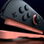 Tính năng chuột của tay cầm Joy-Con Switch 2 khi gắn vào dây đeo cổ tay.