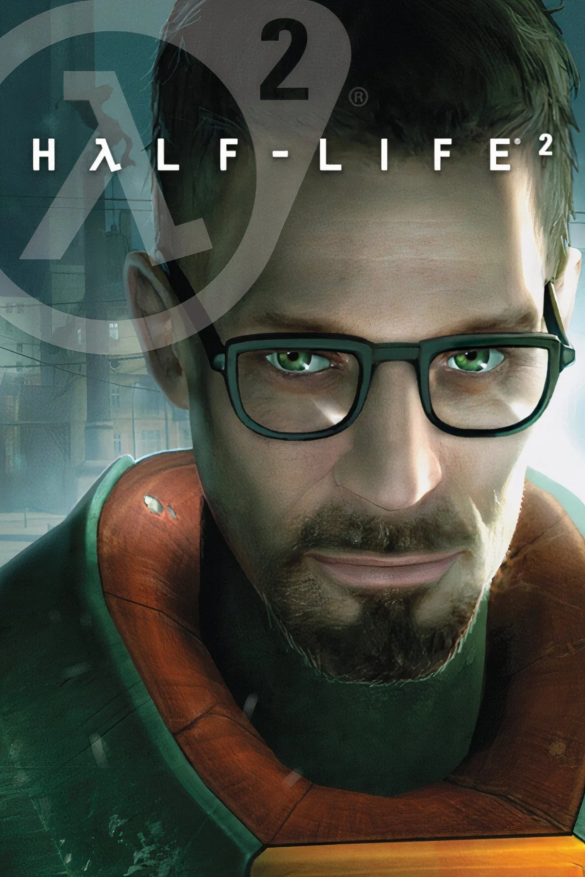 Tổng hợp các screenshot từ Half-Life 2, cho thấy đồ họa đột phá và thiết kế màn chơi sáng tạo của game.