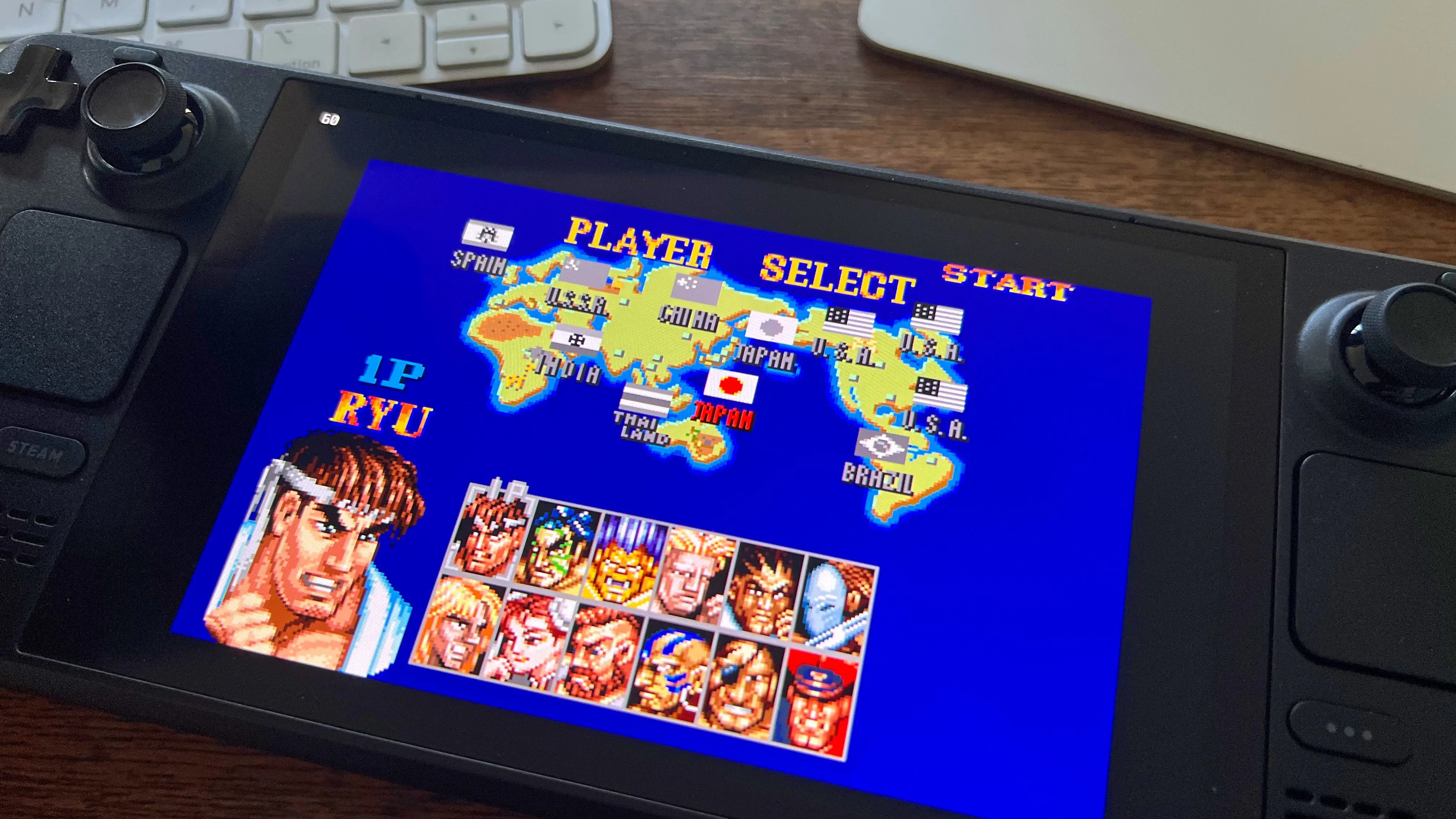 Trải nghiệm game đối kháng kinh điển Super Street Fighter II Turbo mượt mà trên Steam Deck