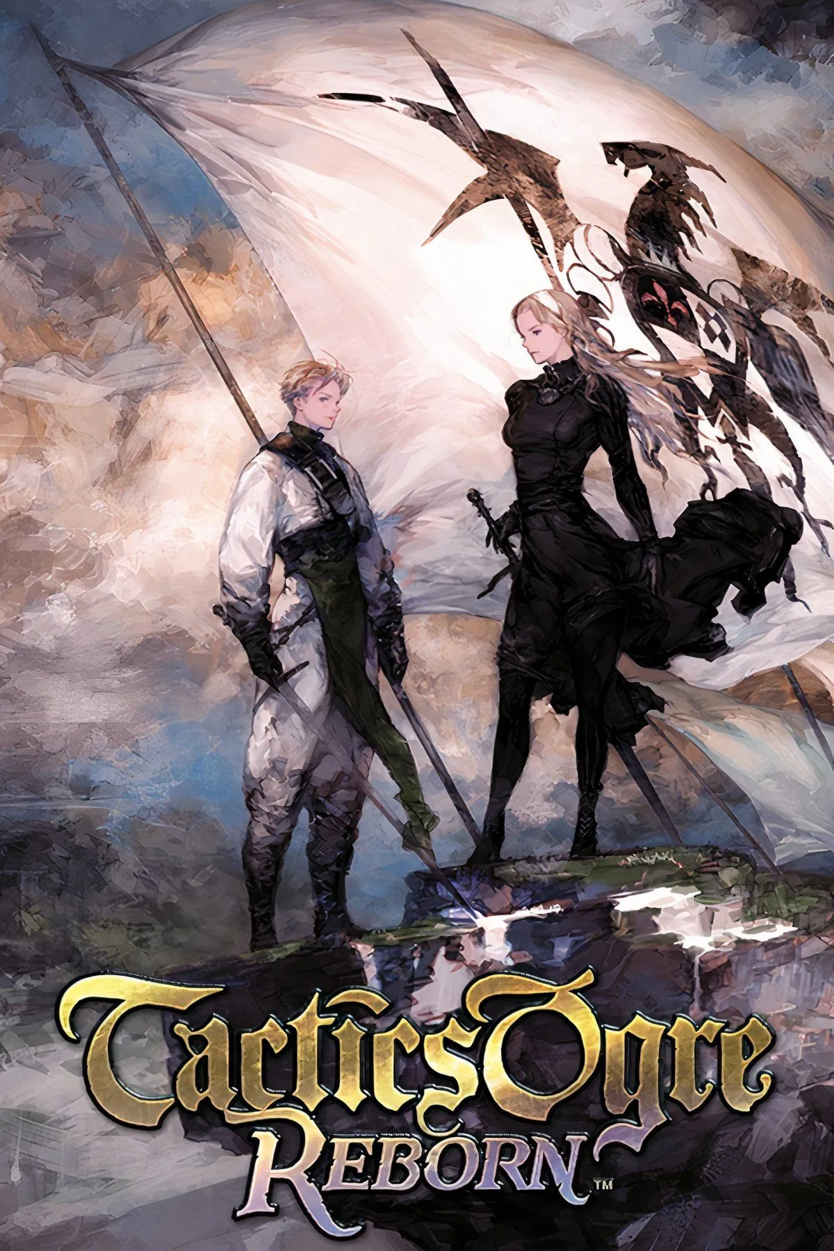 Trận chiến trên bản đồ lưới trong Tactics Ogre: Reborn với các nhân vật và hiệu ứng kỹ năng.