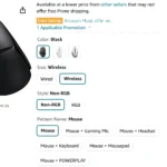 Trang sản phẩm Amazon làm nổi bật mục "Được vận chuyển từ và bán bởi"