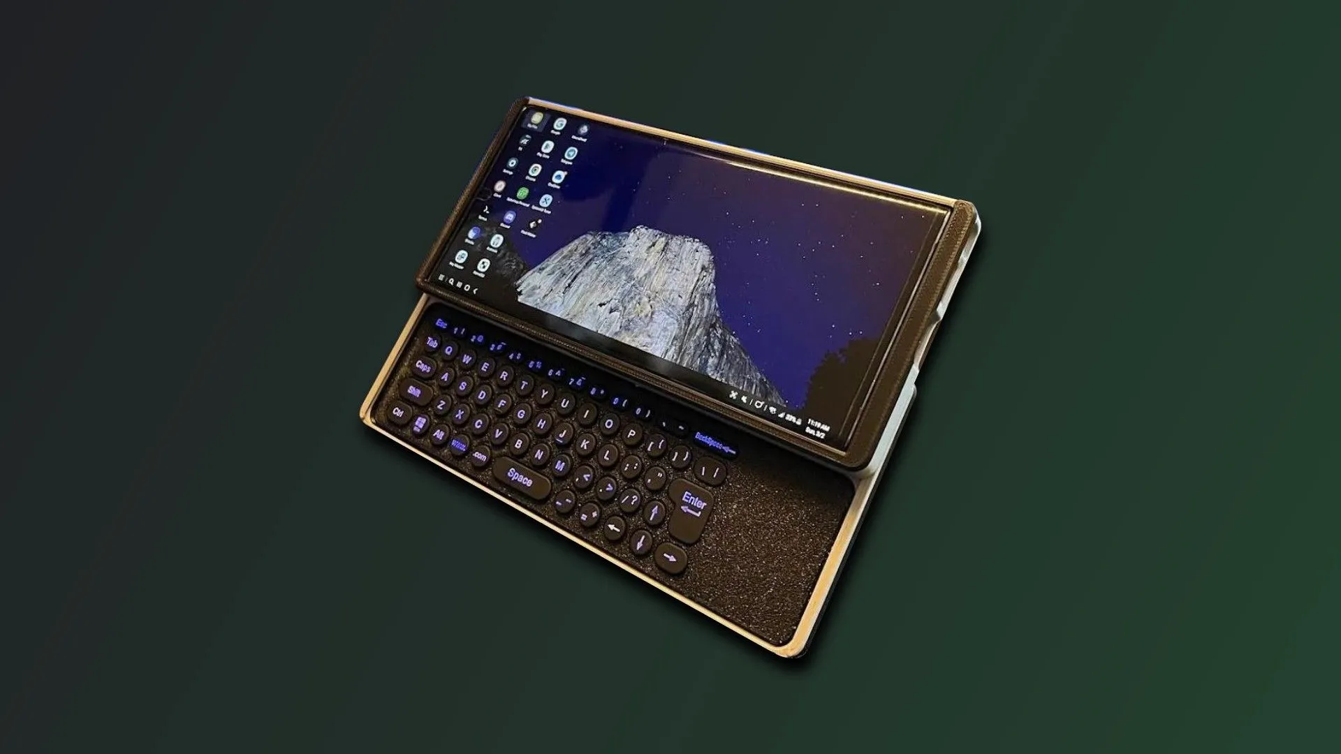 Vỏ bàn phím in 3D gắn vào Samsung Galaxy Note 10+