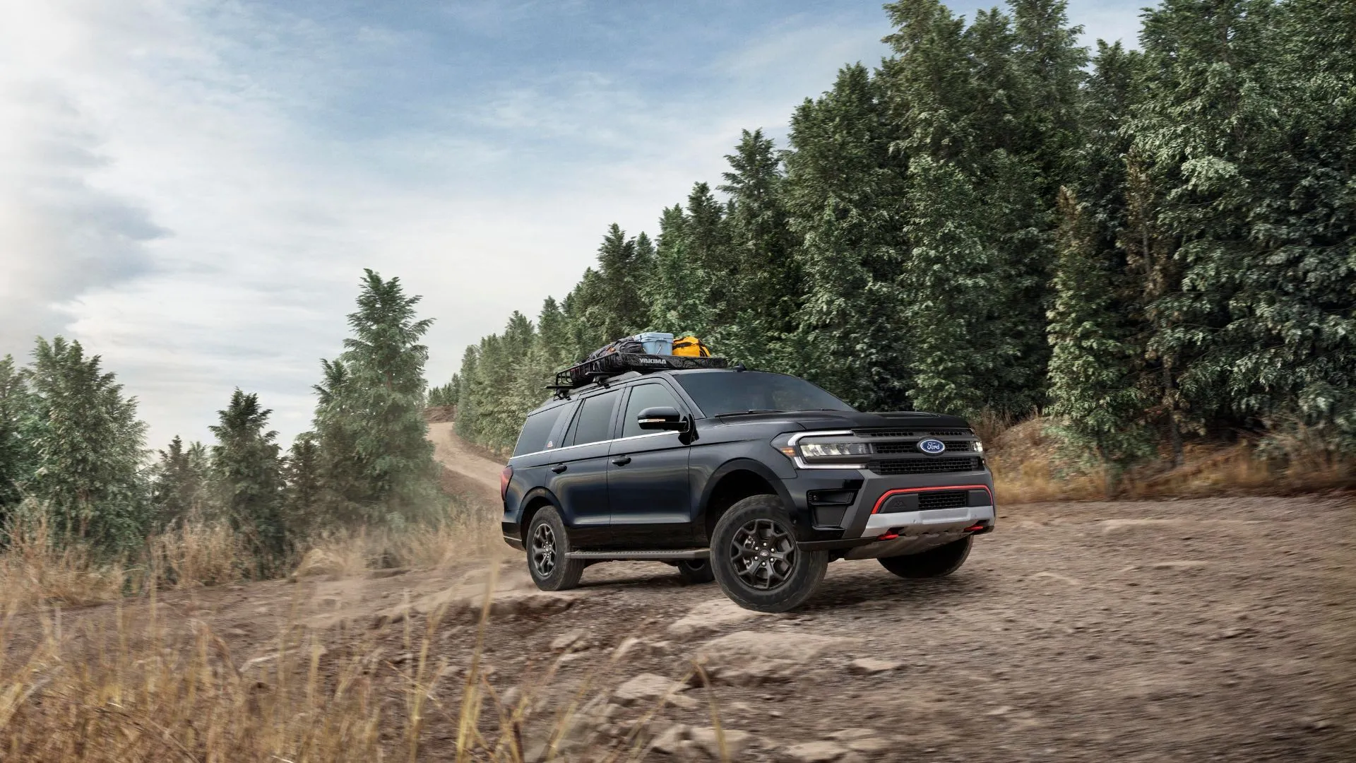 Xe Ford Expedition Timberline 2024 đang di chuyển